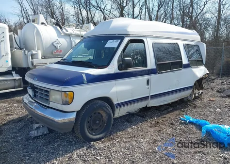 1996 Ford Econoline E150 Van z USA, uszkodzony, nr VIN 1FDEE14N3THA75568
